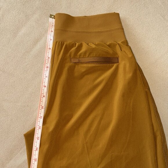Athleta Nolita Wide Leg Pants in Brass Yellow - Picture 7 of 9